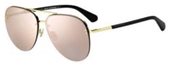 Kate Spade Jakayla/S 0807 00 Black (0J gray rose gold lens) sunglasses