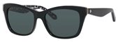 Kate Spade Jenae/S 0S30 Black Cream Transparent (RA gray polarized lens) sunglasses
