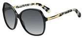 Kate Spade Jolyn/S 0ANW F8 Black Gold sunglasses