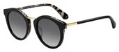Kate Spade Joylyn/S 0WR7 00 Black Havana (9O dark gray gradient lens) sunglasses
