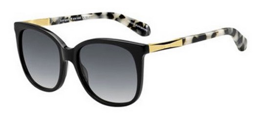 Kate Spade Julieanna/S 0ANW F8	Black Gold Sunglasses