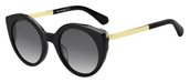 Kate Spade Norina/S 0807 00 Black (9O dark gray gradient lens) sunglasses