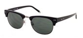 Kenneth Cole KC7039 01N Shiny Black / Green sunglasses