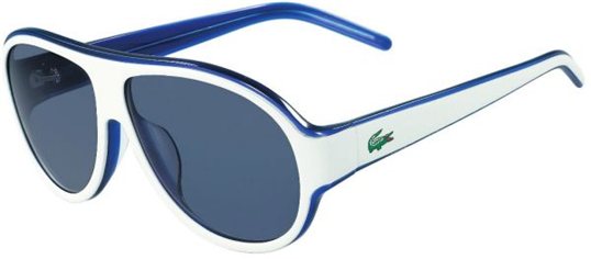 Lacoste L644S 105 White Sunglasses
