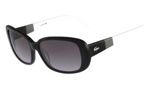 Lacoste L749S 001 Black White Sunglasses
