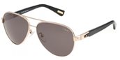 Lanvin SLN047 0300 Rose Gold sunglasses