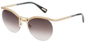 Lanvin SLN050 0SNT Gold sunglasses
