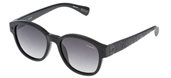 Lanvin SLN623M 0700 shiny black/grey shaded sunglasses