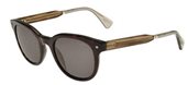 Lanvin SLN688 0722 B black brown/grey brown sunglasses