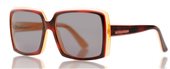 Les Pieces Uniques LPU09 50 Dark Havana sunglasses