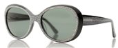 Les Pieces Uniques LPU33 00 Black Glitter sunglasses