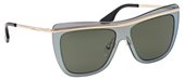MCQ MQ0007S 002 GREEN sunglasses