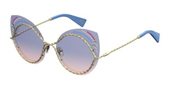 Marc Jacobs Marc 161/S/Strass 0BR0 I4 Blue Pink sunglasses