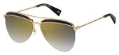 Marc Jacobs Marc 268/S 0807 00 Black (FQ gray sf gold sp lens) sunglasses