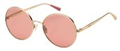 Max Mara Mm Ilde V 0DDB 00 Gold Copper (U1 red lens) sunglasses