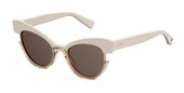Max Mara Mm Ingrid 0SD9 00 Beige Crystal (IR gray blue pz lens) sunglasses