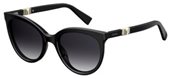Max Mara Mm Jewel Ii 0807 Black (9O dark gray gradient lens) sunglasses