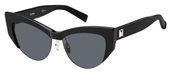 Max Mara Mm Lina I 0807 00 Black (IR gray blue pz lens) sunglasses