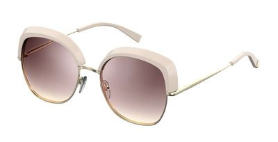 Max Mara Mm Needle V/S 084A NQ Beige Gold Sunglasses