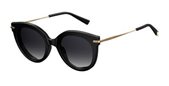 Max Mara Mm Needle Vi 02M2 9O Black Gold sunglasses