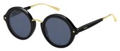 Max Mara Mm Needle Viii 0807 00 Black (KU blue avio lens) sunglasses
