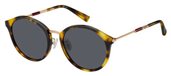 Max Mara Mm Wand Fs 0WR9 00 Brown Havana (IR gray blue pz lens) sunglasses