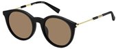 Max Mara Mm Wand I 0807 00 Black (70 brown lens) sunglasses