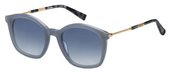 Max Mara Mm Wand Ii 0PJP 00 Blue (08 dark blue gradient lens) sunglasses