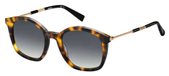 Max Mara Mm Wand Ii 0WR9 00 Brown Havana (9O dark gray gradient lens) sunglasses
