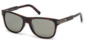 Mont Blanc MB641S-H 52Q dark havana  green mirror sunglasses