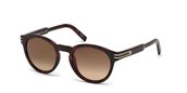 Mont Blanc MB642S 52F dark havana gradient brown sunglasses