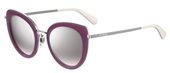 Moschino Mol 006/S 00T7 (IC) silver purple sunglasses