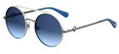 Moschino Mol 009/S PJP/08 Silver/blue Shaded sunglasses