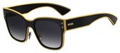 Moschino Mos 000/S 0807 Black (9O dark gray gradient lens) sunglasses