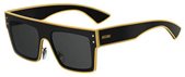 Moschino Mos 001/S 0807 Black (IR gray blue lens) sunglasses
