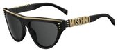 Moschino Mos 002/S 0807 Black (IR gray blue lens) sunglasses