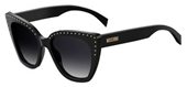 Moschino Mos 005/S 0807 Black (9O dark gray gradient lens) sunglasses