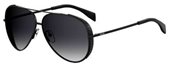 Moschino Mos 007/S 0807 Black (9O dark gray gradient lens) sunglasses