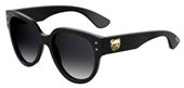 Moschino Mos 013/S 0807 Black (9O dark gray gradient lens) sunglasses