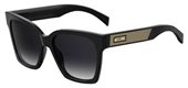 Moschino Mos 015/S 0807 Black (9O dark gray gradient lens) sunglasses
