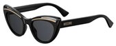 Moschino Mos 036/S 0807 Black (IR gray blue lens) sunglasses