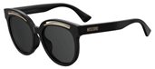 Moschino Mos 043/F/S 0807 Black (IR gray blue lens) sunglasses