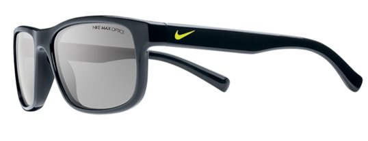 Nike NIKE CHAMP EV0815 (071) BLACK/VOLT w/GREY LENS Sunglasses