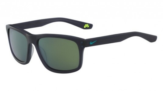 Nike NIKE FLOW R EV1022 (403) MT BLUE W/GRN TRI PET LENS Sunglasses