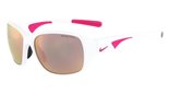 Nike Nike Exhale R EV0817 296 White/Vivid Pink Grey W/Rose Gold Flash Lens sunglasses