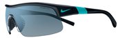 Nike SHOW X1 R EV0805 (073) MAT BLK/TRBO GRN/GRY/SKY BL FL sunglasses