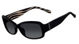 Nine West NW501S 001 Black sunglasses