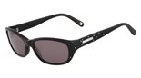 Nine West NW551S 001 Solid Black sunglasses