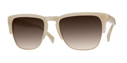 Paul Smith Romiley Beige Silk/Brushed Gold With Mink Gradient Sunglasses