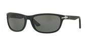 Persol PO3156S 900058 black polar green Sunglasses